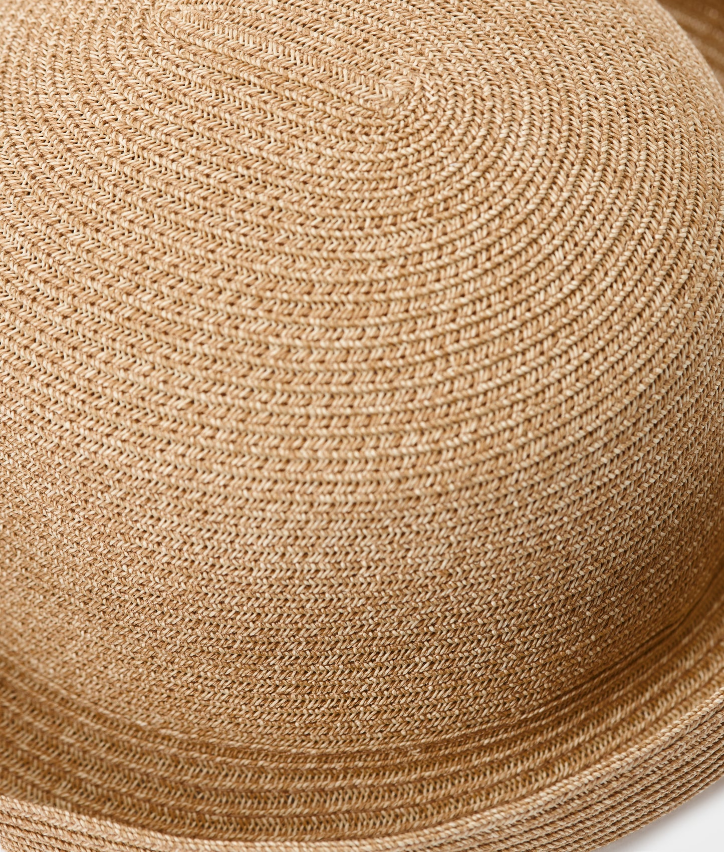 Paper hat with turned brim