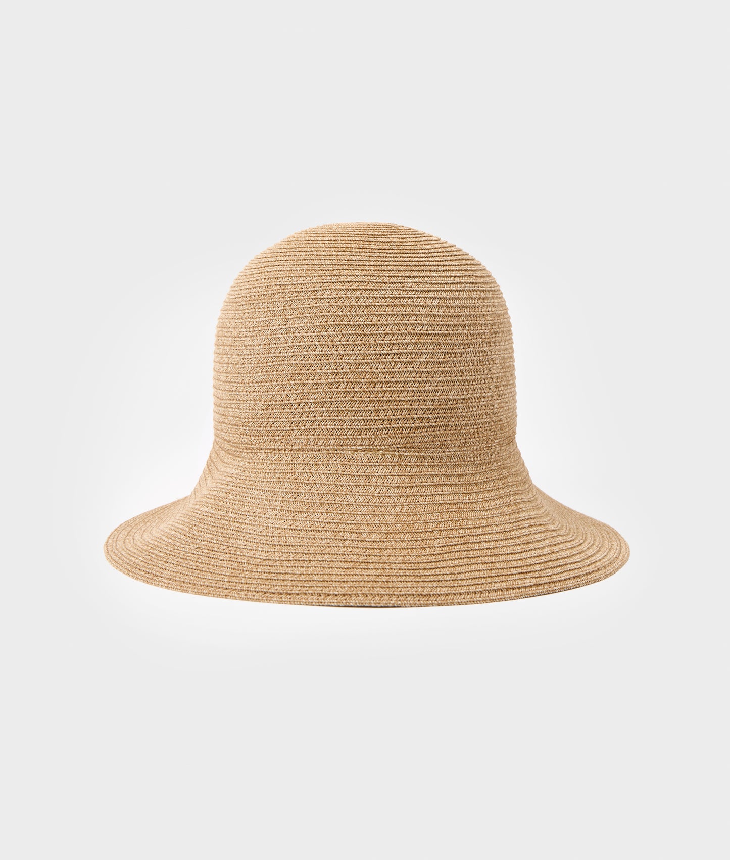 Paper hat with crossed brim